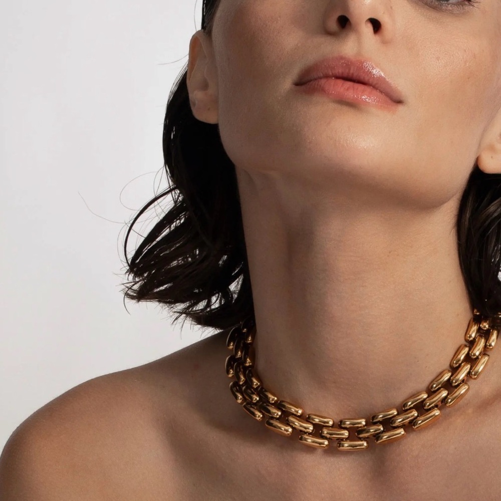 St. Moran Phoebe 18K Gold-plated Necklace